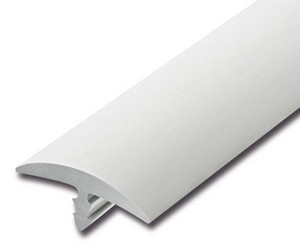 Stegkante PVC 25m Reinweiß 23mm breit