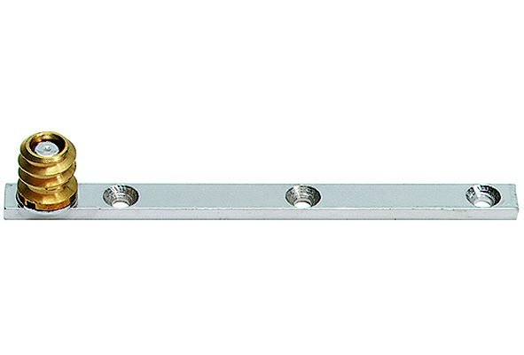 Zapfenbänder 100mm Stahl, vernickelt