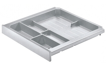 SmarTray Schreibmaterial-Schale 40 mm, Kunststoff, alufinish