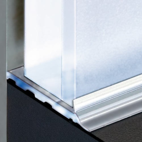 Dichtprofil gerollt, 16 mm, Transparent, 5000 mm