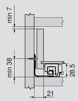 TIP-ON BLUMOTION-Set L5