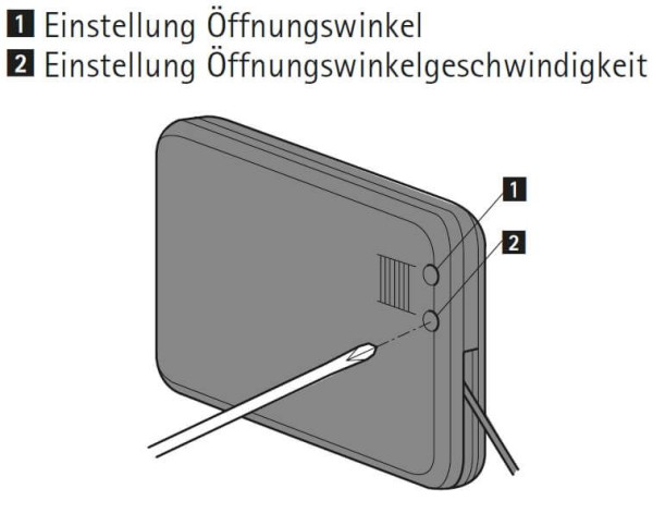 Klappenbremse MINIWINCH, 4 kg