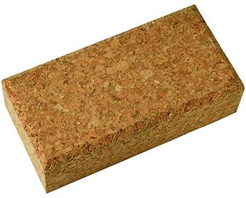 Schleifklotz aus Kork 120 x 60 x 35