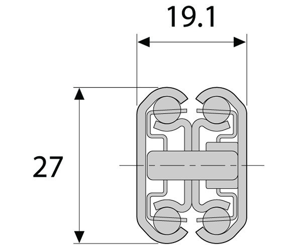 Kugel-Vollauszüge ACCURIDE 350mm, 28kg verzinkt mit Verrriegelung