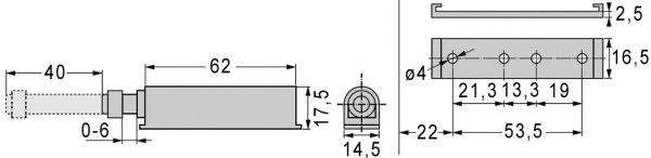 Türöffnungssystem für grifflose Möbeltüren