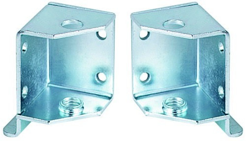 Doppelwinkel mit Gewinde M8 (Paar)