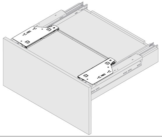 Öffnungssystem Push-to-open Silent 10kg für Actro 5D / Actro YOU