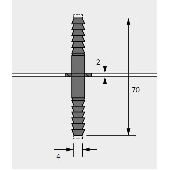 Frontblendenverbinder VB 15