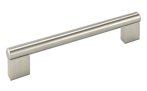Stangengriff -Rieke- aus Edelstahl BA 384mm