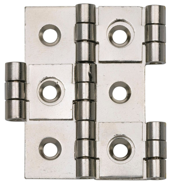 Paravantscharnier 50x21 mm für Holzstärke 15 mm