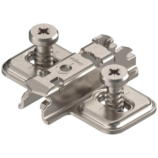 Kreuzmontageplatte 3mm, CLIP, BLUM 173L8130