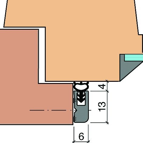 Halteprofile für Dichtungen HEBGO 129