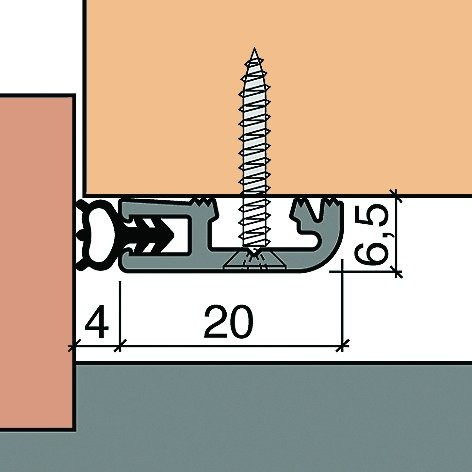 Halteprofile für Dichtungen HEBGO 126