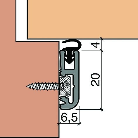 Halteprofile für Dichtungen HEBGO 126