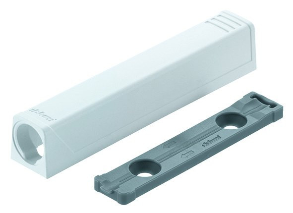 BLUM 956A1201 SEIW TIP-ON Adapterplatte für Türen, Langversion