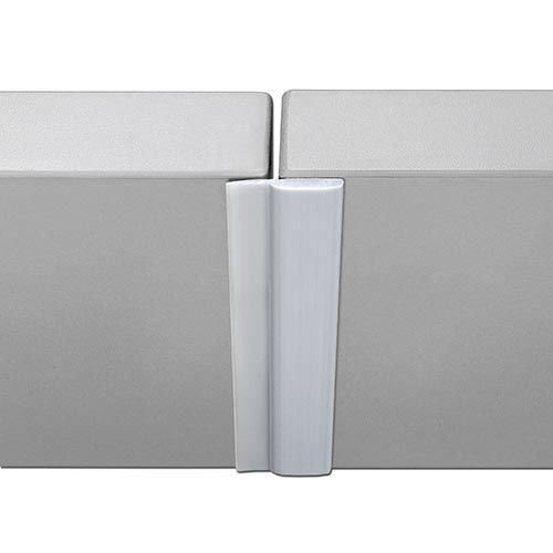 Anschlagdichtung mit Weichlippe RAL 9005 Tiefschwarz 250cm