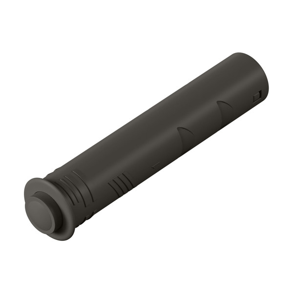 Push-To-Open Pin zum Einbohren, anthrazit, Kurzhub