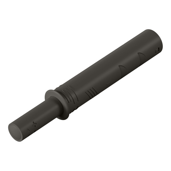Push-To-Open Pin zum Einbohren, anthrazit, Kurzhub
