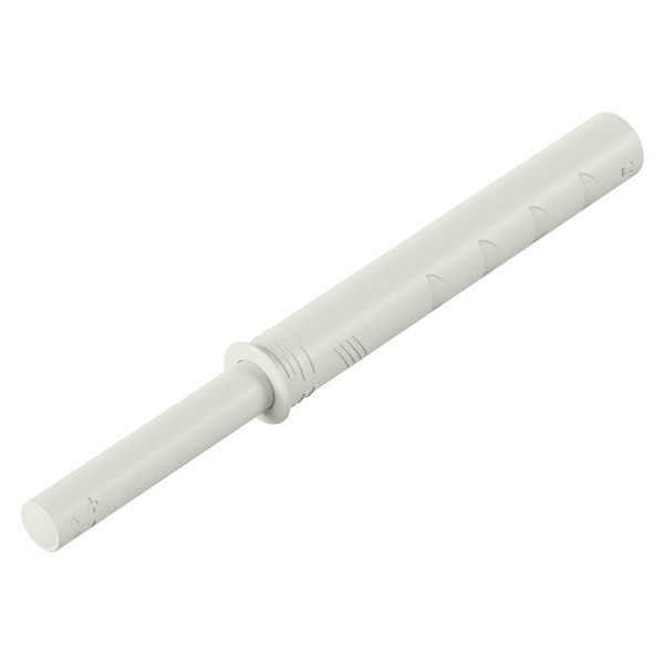 Push-To-Open Pin zum Einbohren, weiss, Langhub