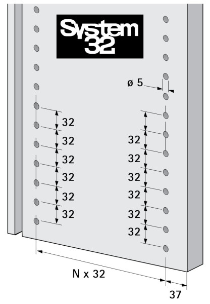 BLUM Anschlagwinkel, Stahl