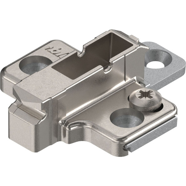 Kreuzmontageplatten BLUM CLIP 6mm, für Systemschrauben ø 6mm