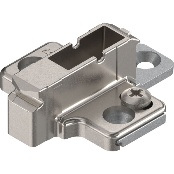 Kreuzmontageplatten BLUM CLIP 9mm, für Systemschrauben ø 6mm