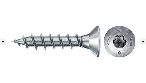 Power-Fast II Fischer, FPF II, CTF 3,0x12 mm, BC 200, Senkkopf, 200 Stück