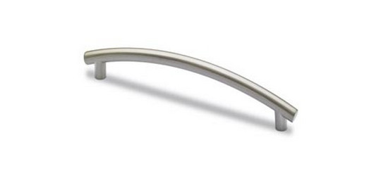 Möbelgriff -Bathia- Bohrabstand 96mm Edelstahl Optik