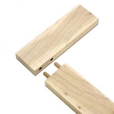 Riffel-Holzdübel Buche  8 x 30mm   1kg