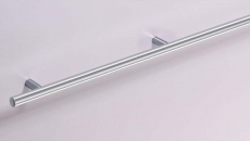 Möbelgriff  -Hale-  Bohrabstand 2 x 620mm  Edelstahl Optik