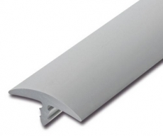 Stegkante PVC  25m  Grau   23mm breit