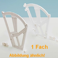 Schuhschrankbeschlag 1 Fach (Set)