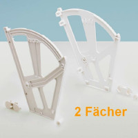 Schuhschrankbeschlag 2 Fächer (Set)