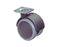 Doppelrolle für Hartböden Rad 50mm