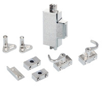 Drehstangenschloss mit einfacher Schließung, Set RECHTS