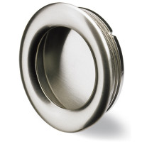 Möbelgriff -Borgoa- Zink, Edelstahl Optik