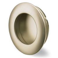 Möbelgriff -Borgoa- Zink, Nickel matt