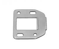 Distanzplatte 2 mm für Aufschraub Scharnier