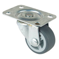 Möbel-Lenkrolle für harte Böden Rad 30mm