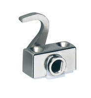 Schließhaken links für Drehstangen 6mm