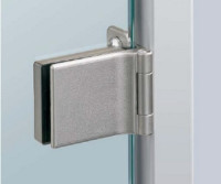 Glastürscharnier ET 5150 Z vernickelt matt