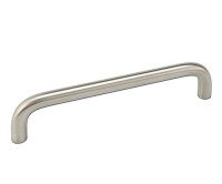 Möbelgriff -Ceredo- BA 128mm, Edelstahl gebürstet