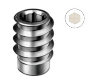 Gewindemuffe Typ SK M8 Länge 18mm