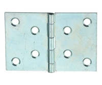 Scharnier Stahl verzinkt mit vernietetem Stahlstift 30/45