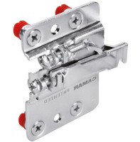 Schrankaufhänger für Schienenaufhängung links