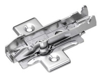 GRASS 1D Anschraub-Kreuzmontageplatte 3mm für Senkholzschrauben