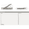 Multiflex, Verstellbeschlag für Kopf- und Fußteil