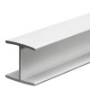 H-Profil, 19 mm, Reinweiß, 2600mm