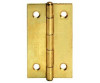 Möbelscharnier Messing blank 50/31 leichte Ausführung