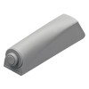Push-To-Open Pin zum Anschrauben, lichtgrau, Kurzhub